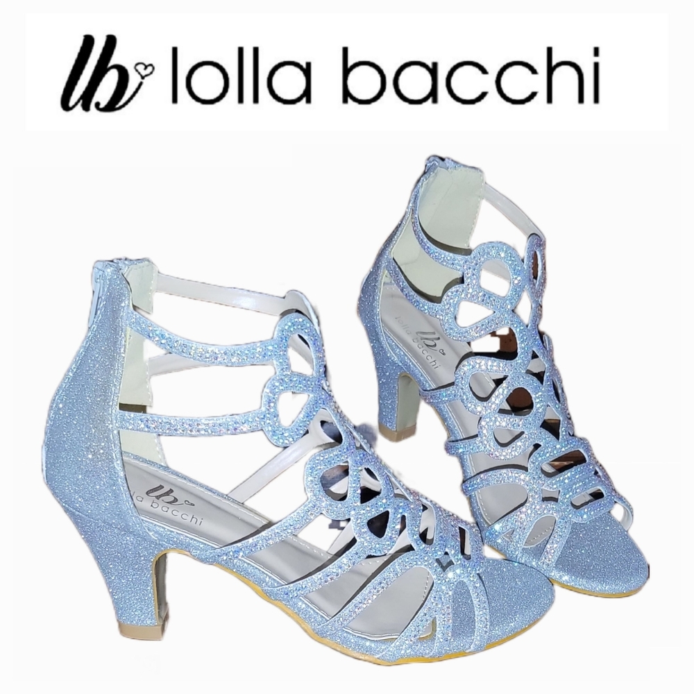 NWOT Sparkling Strappy Heels